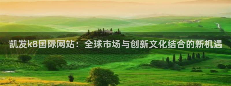 益达娱乐游戏官网入口：凯发k8国际网站：全球市场与创新文化结合的新机遇
