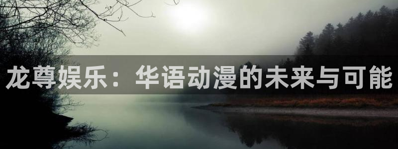壹号top娱乐：龙尊娱乐：华语动漫的未来与可能